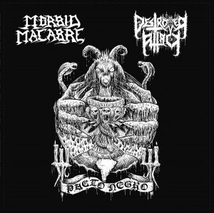 MORBID MACABRE  / DESTROYER ATTACK – split 7”EP