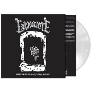 EXCRUCIATE (Swe) – ‘Mutilation of the Past + bonus’ LP (Clear vinyl)