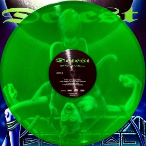 DETEST (Dk) – ‘Dorval + bonus’ D-LP Gatefold (Neon green vinyl)