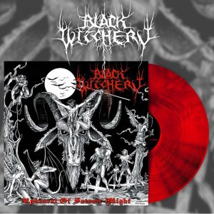 BLACK WITCHERY (USA) – ‘Upheaval of Satanic Might’ LP (Marble vinyl)