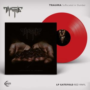 TRAUMA (Pol) – ‘Suffocated In Slumber’ LP Gatefold (Red vinyl)