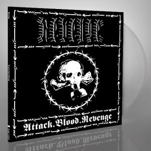 REVENGE (Can) – ‘Attack.Blood.Revenge’ LP (Clear vinyl)
