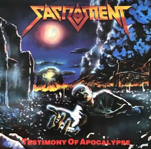SACRAMENT (USA) - Testimony Of Apocalypse CD