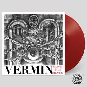 VERMIN (Swe) – ‘Plunge Into Oblivion’ LP (red vinyl)