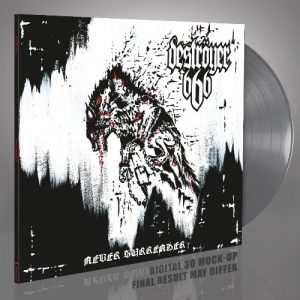 DESTROYER 666 (Aus) – ‘Never Surrender’ LP (Silver vinyl)