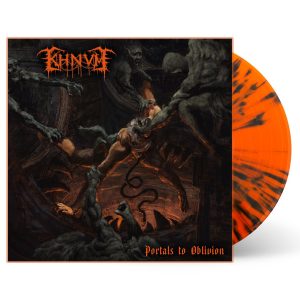 KHNVM – ‘Portals To Oblivion’ LP Gatefold (orange splatter)