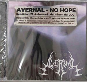 AVERNAL (Arg) – ‘No Hope+bonus’ 2-CD