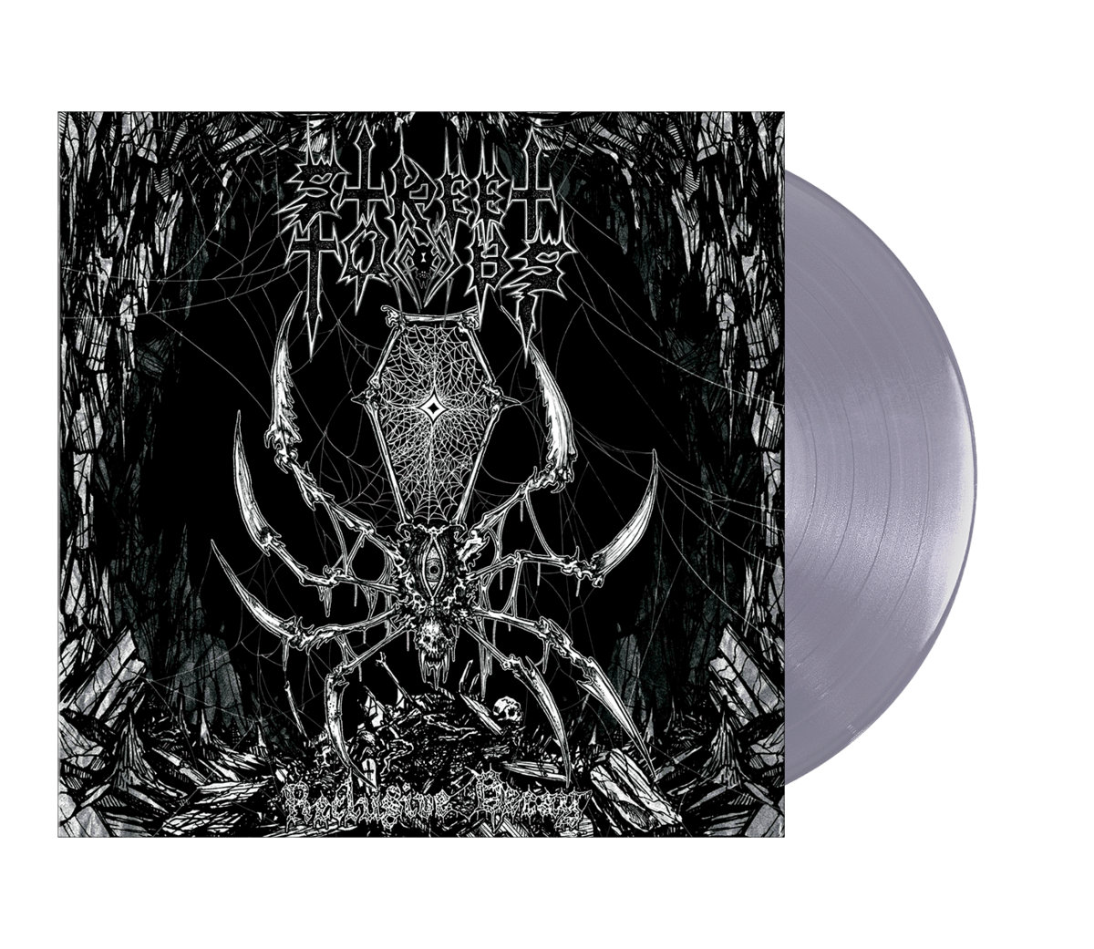 STREET TOMBS (USA) – ‘Reclusive Decay’ LP (silver vinyl)
