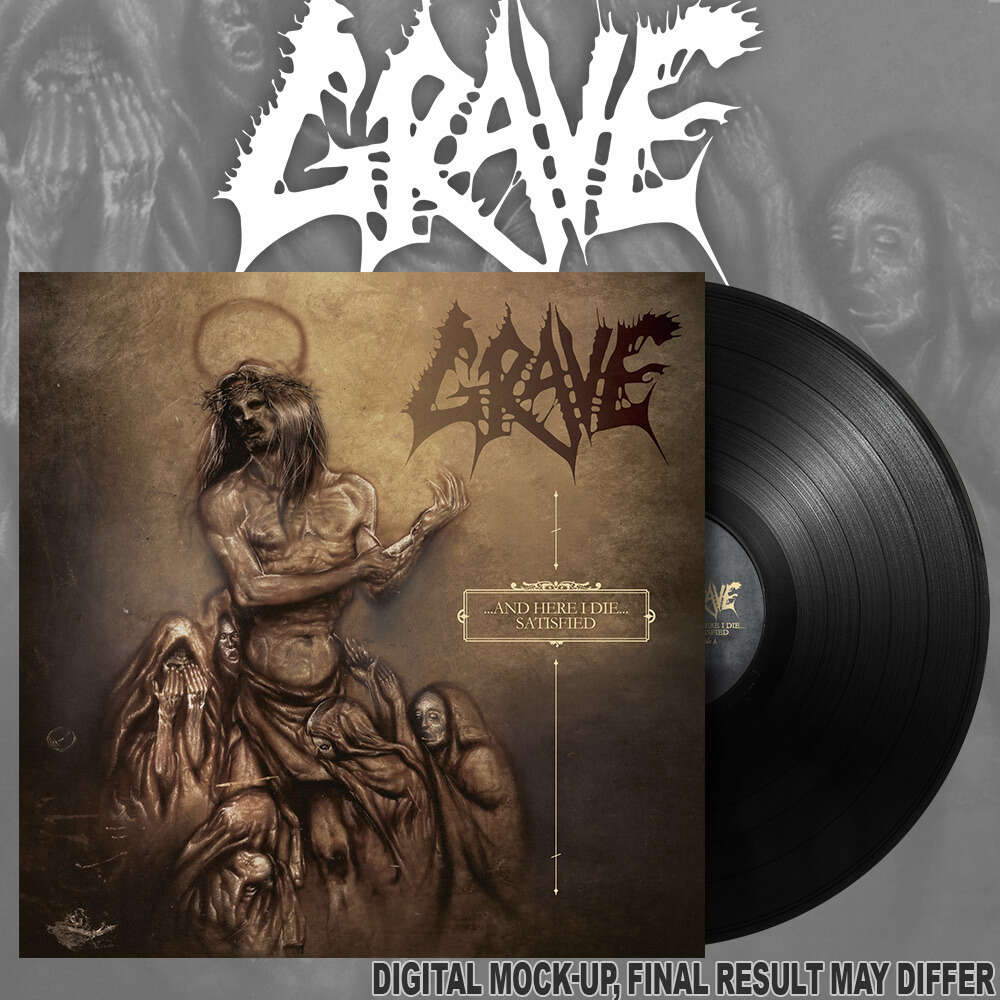 GRAVE (Swe) - ‘...And Here I Die...Satisfied’ LP