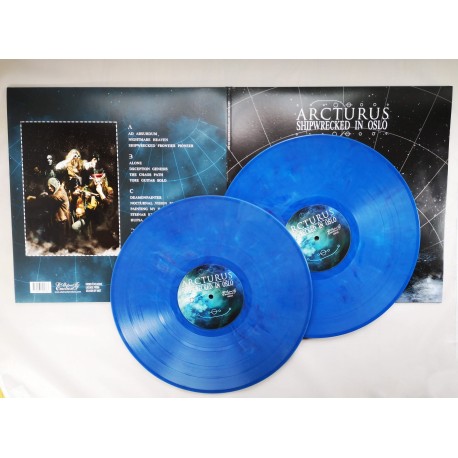 ARCTURUS (Nor) – ‘Shipwrecked in Oslo’ D-LP Gatefold (Blue marble vinyl)