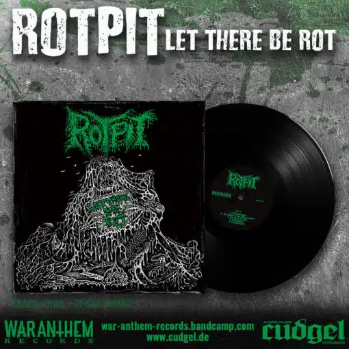 ROTPIT (Swe) – ‘Let There Be Rot’ LP