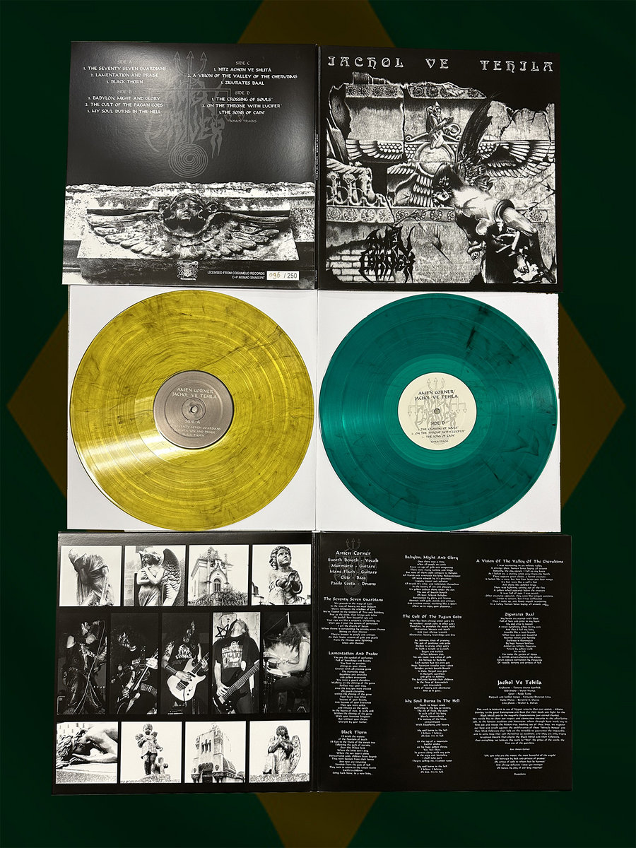 AMEN CORNER (Bra) – ‘Jachol Ve Tehilá’ D-LP Gatefold (Smokey vinyl)