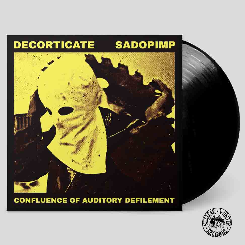 DECORTICATE / SADOPIMP (Dk) - split LP