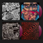 ABHORRENCE / DISGRACE / MESSIAH PARATROOPS – 7”EP Boxset (violet vinyl)