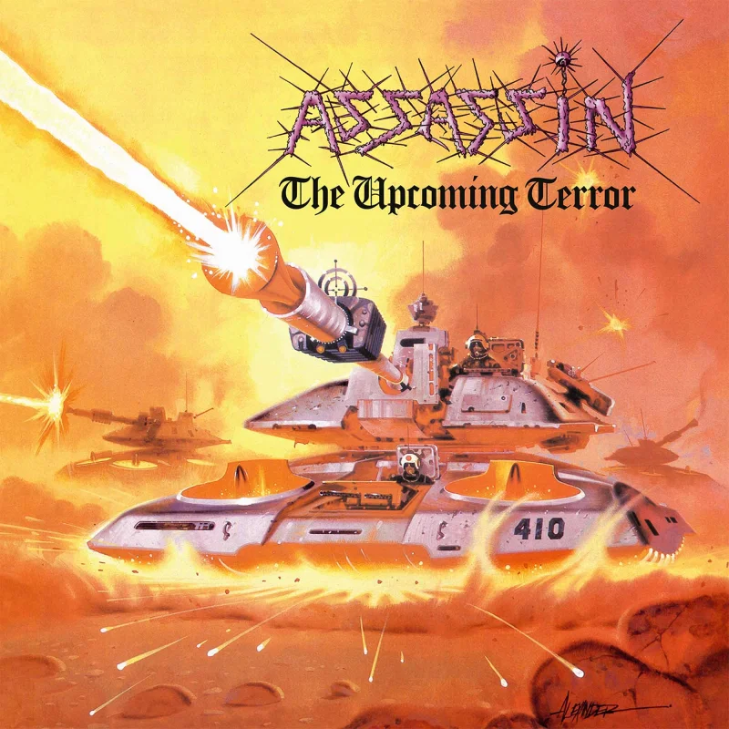 ASSASSIN (Ger) – ‘The Upcoming Terror’ CD Slipcase