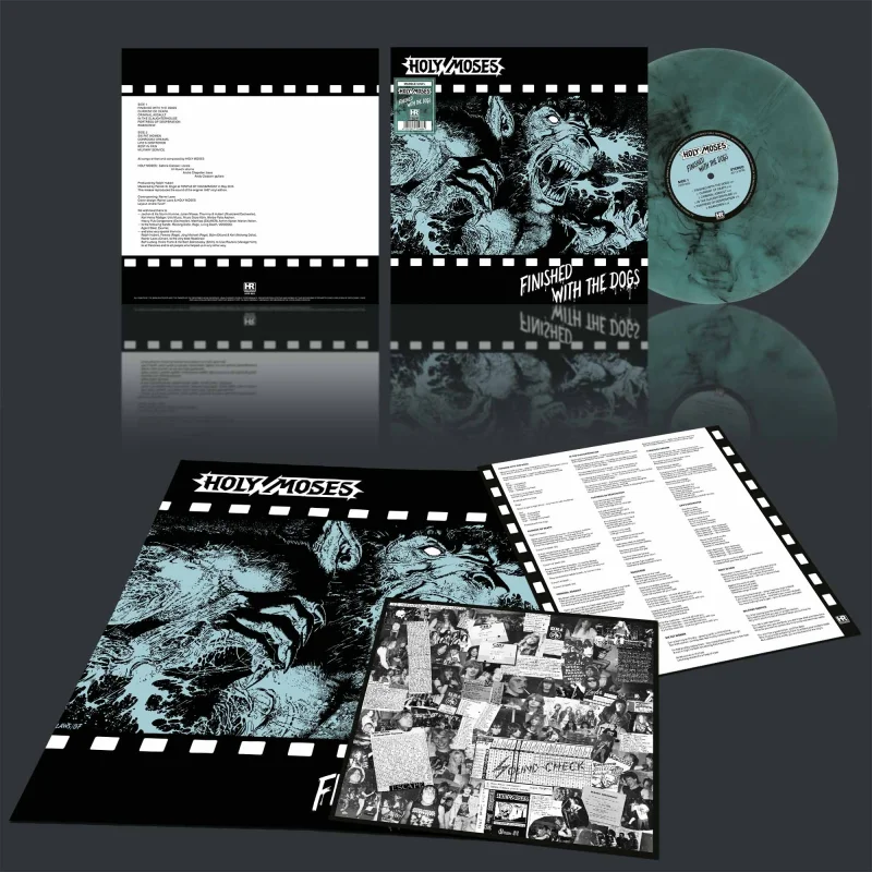 HOLY MOSES (Ger) – ‘Finished with the Dogs’ LP (Marble vinyl)