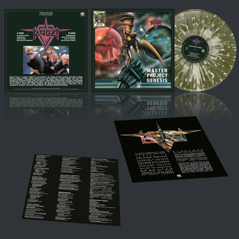 TARGET (Bel) – ‘Master Project Genesis’ LP (Splatter vinyl)