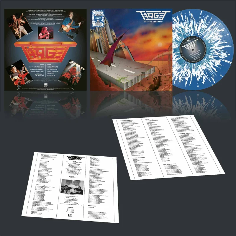 TARGET (Bel) – ‘Mission Executed’ LP (Splatter vinyl)