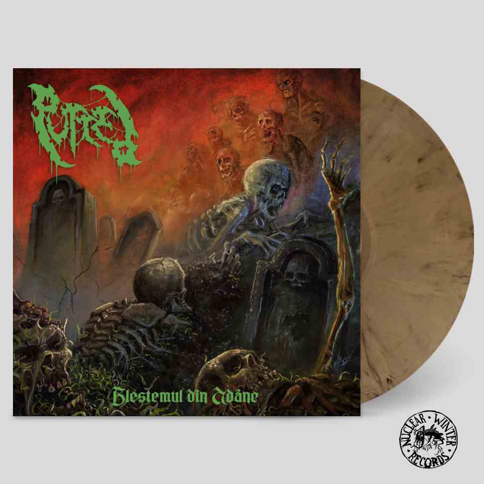 PUTRED (Rom) – ‘Blestemul din Adânc’ LP (gold galaxy)