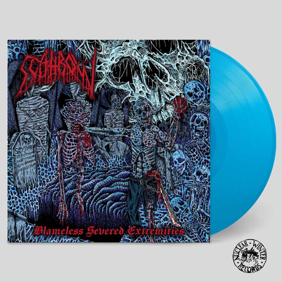 SCYTHROW (Fin) – ‘Blameless Severed Extremities’ LP (sky blue vinyl)