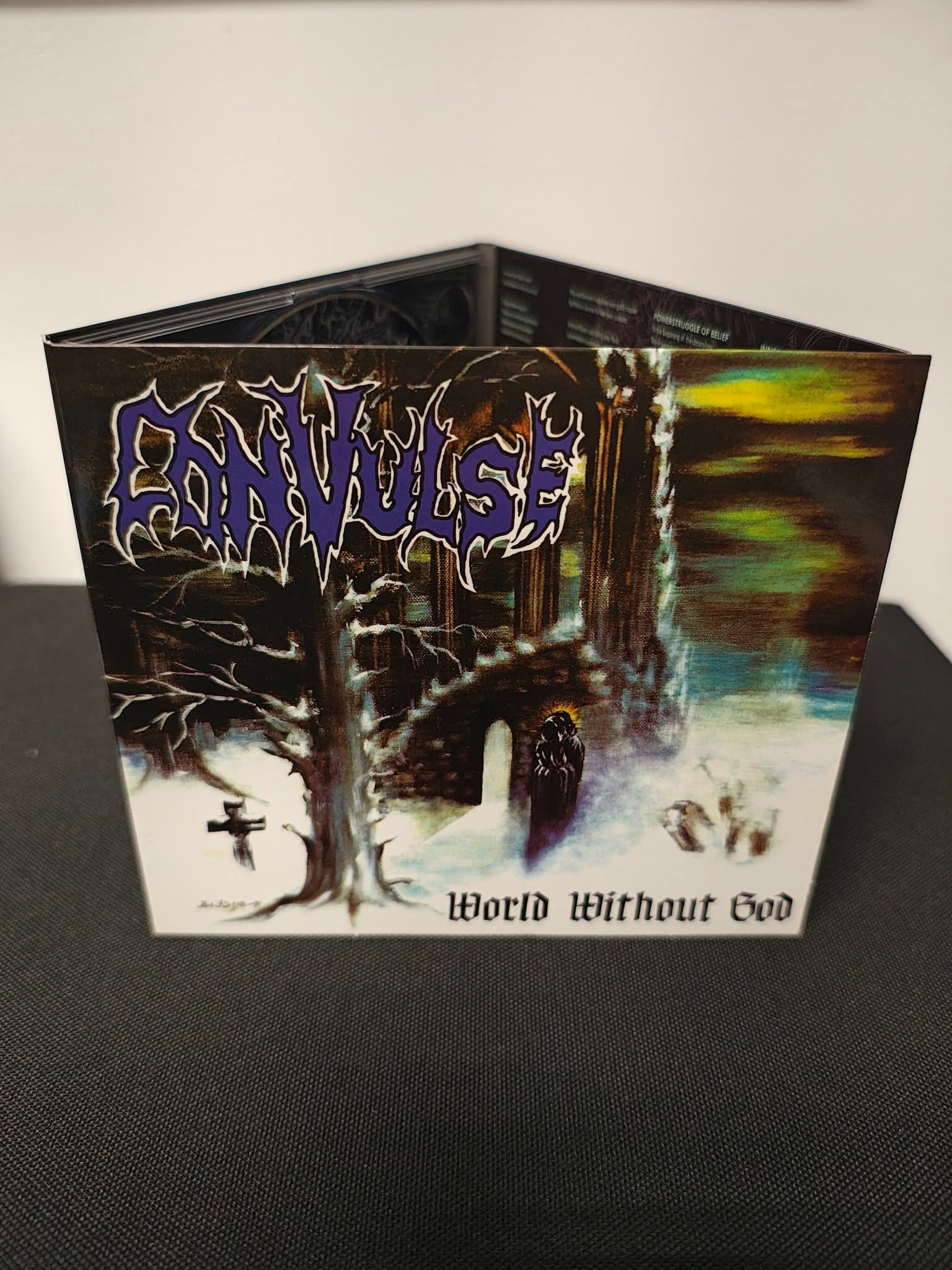 CONVULSE (Fin) – ‘World Without God + bonus’ CD Digi slipcase