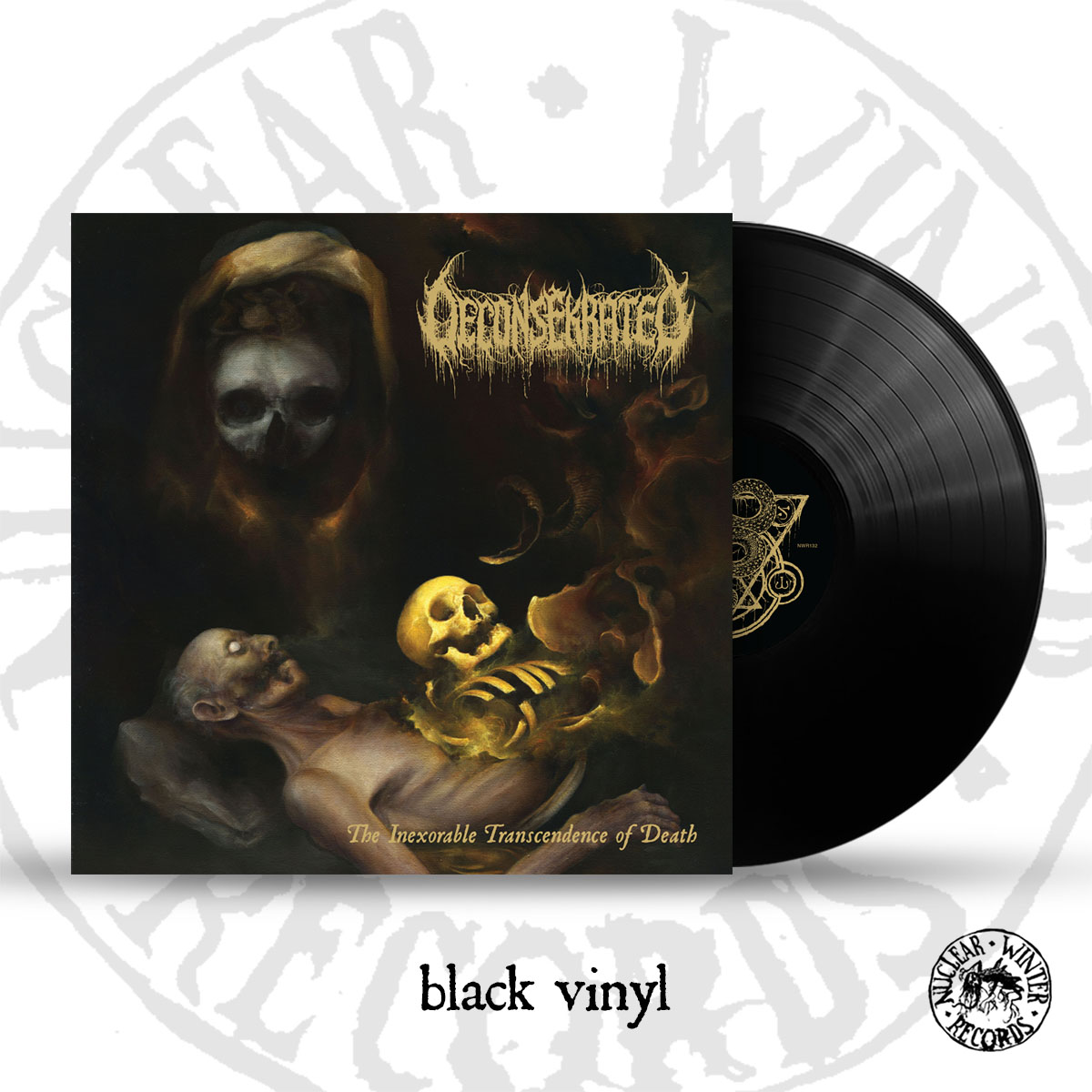 DECONSEKRATED (Cl) – The Inexorable Transcendence of Death LP (PRE-ORDER)