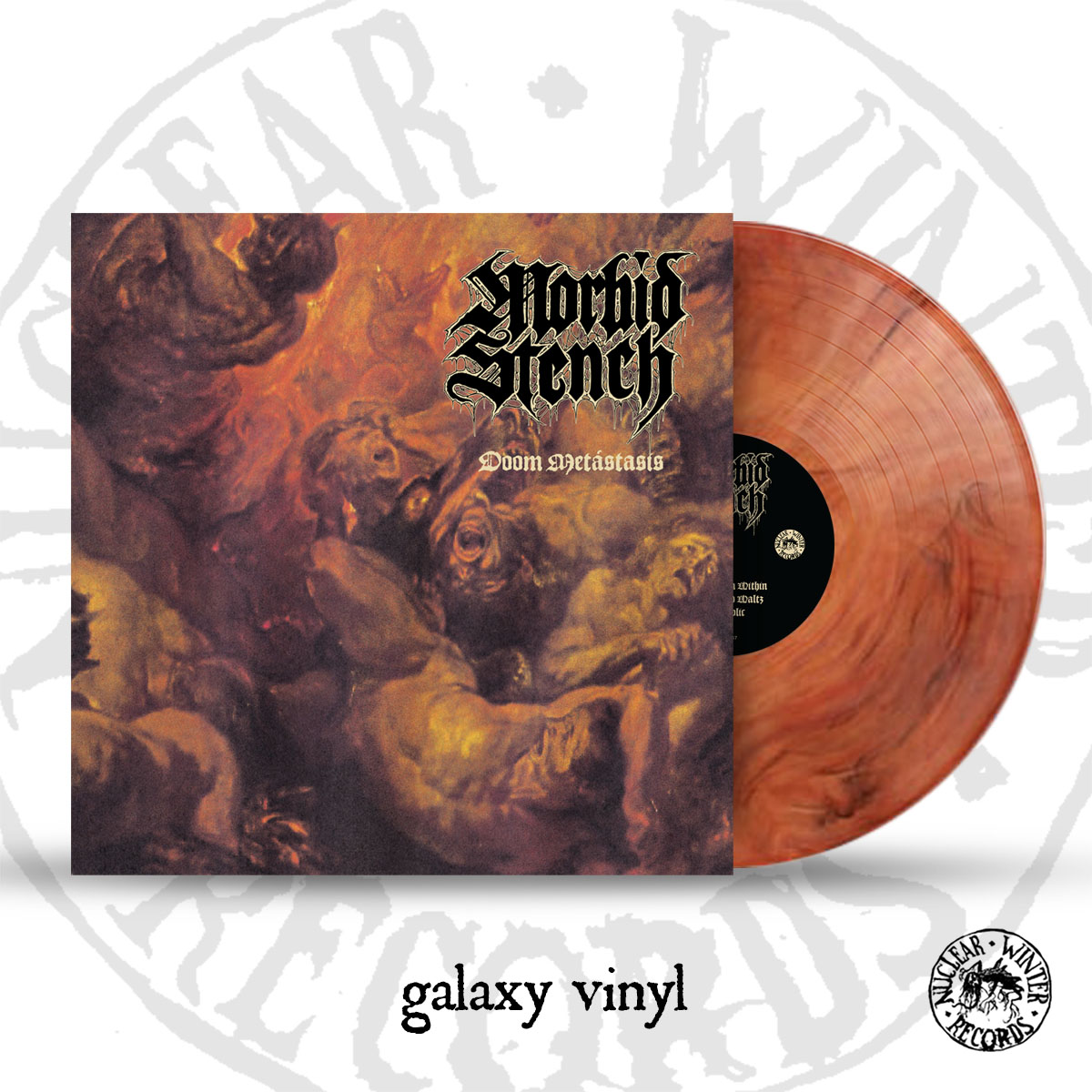 MORBID STENCH – ‘Doom Metastasis’ LP Galaxy (PRE-ORDER)