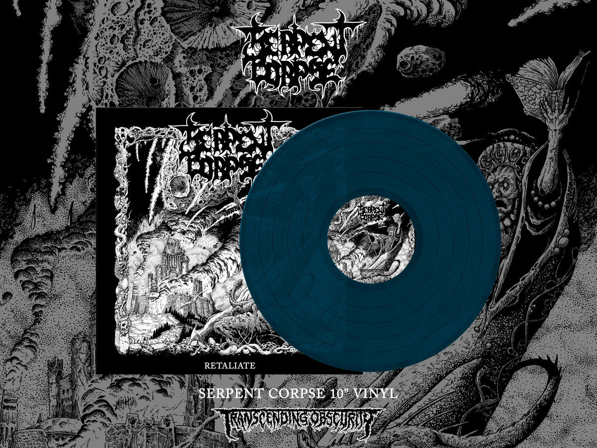 SERPENT CORPSE (Can) - Retaliate 10”MLP Gatefold (Colored vinyl)